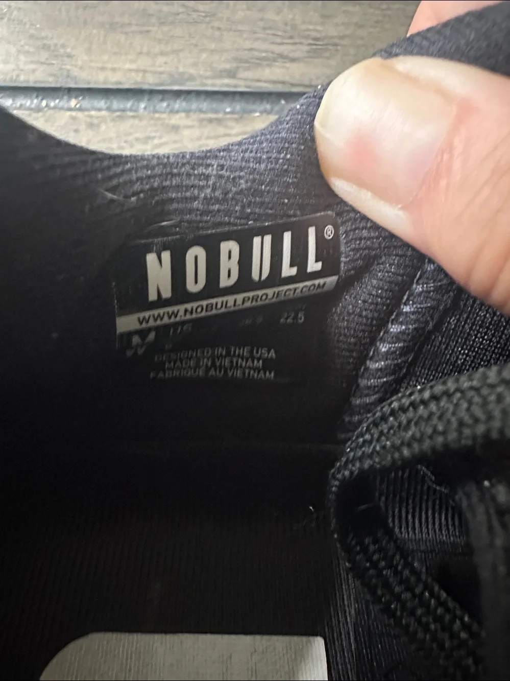LIKE NEW- Excellent condition..NOBULL Blackout Mesh Drive Training Shoe. Wms S…